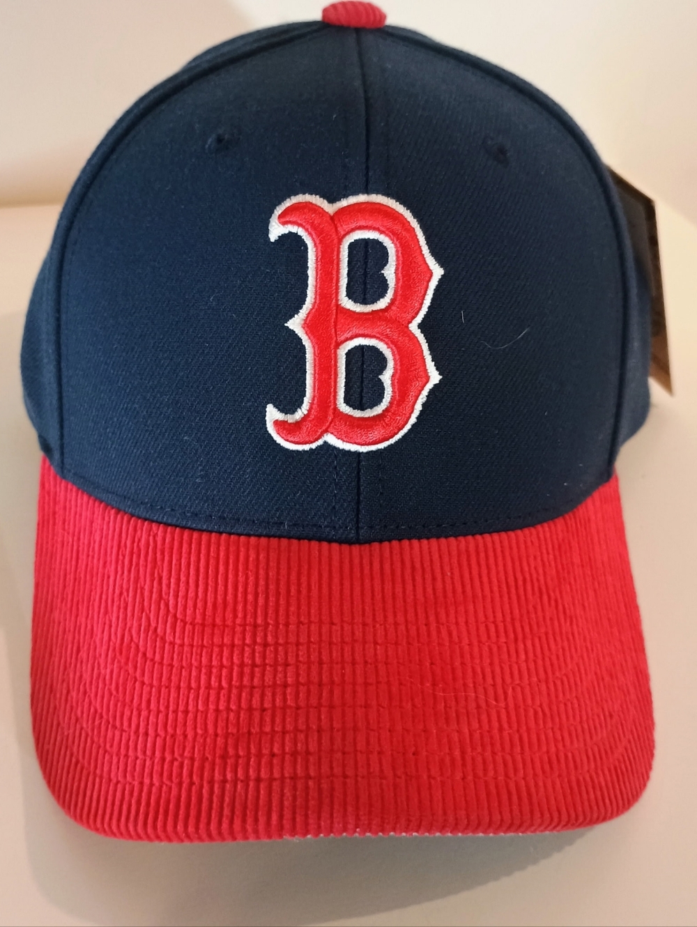 Mitchell & Ness Braves Red Visor Baseball Cap Vintage